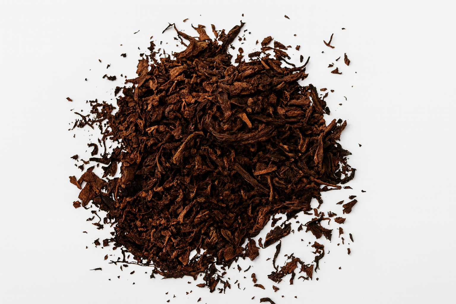 Crushed tobacco leaf